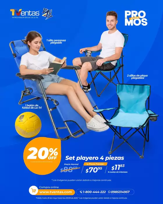 Catálogo TVentas | Ofertas principales para todos los cazadores de gangas | 2026-05-29T00:00:00.000Z - 2026-06-12T00:00:00.000Z