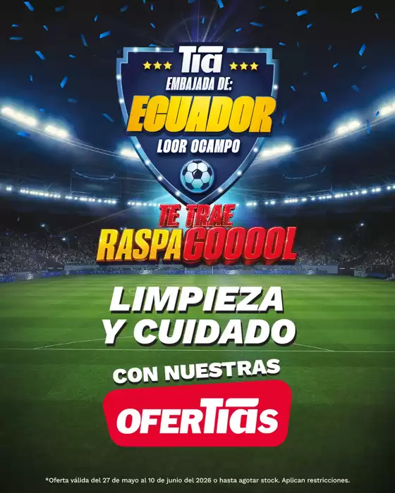 Catálogo Tia en Loja | Ofertas principales y descuentos | 2026-05-27T00:00:00.000Z - 2026-06-10T00:00:00.000Z