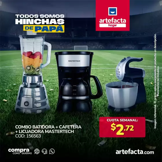 Catálogo Artefacta | Ahorra ahora con nuestras ofertas | 2026-05-31T00:00:00.000Z - 2026-06-14T00:00:00.000Z