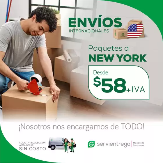 Catálogo Servientrega | Envios internacionales  | 2026-06-04T00:00:00.000Z - 2026-06-30T00:00:00.000Z