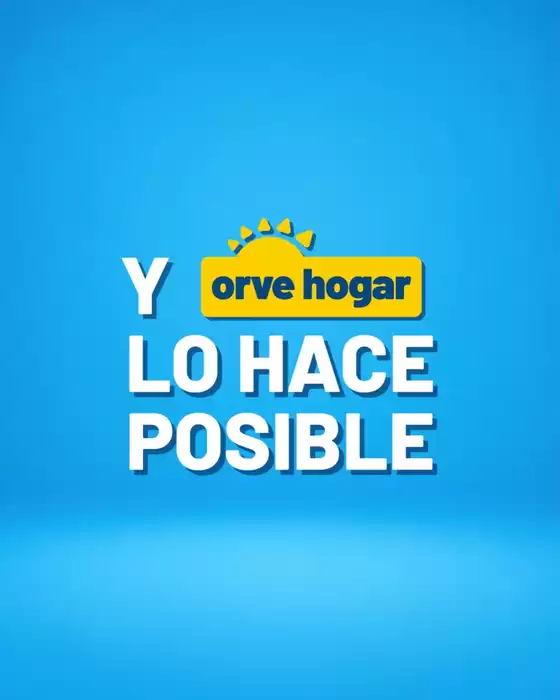 Catálogo Orve Hogar | Ofertas principales para todos los cazadores de gangas | 2026-06-05T00:00:00.000Z - 2026-06-19T00:00:00.000Z