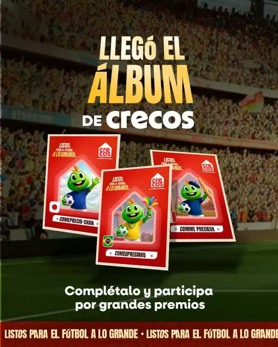 Catálogo Crecos | Ofertas principales y descuentos | 2026-06-09T00:00:00.000Z - 2026-06-23T00:00:00.000Z