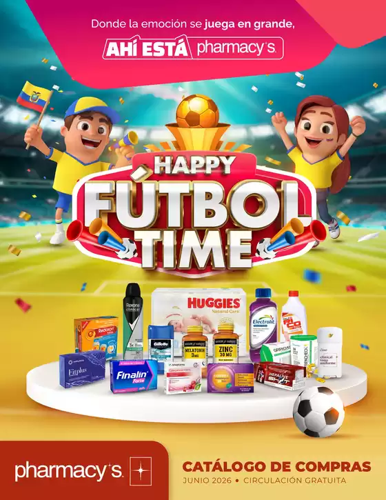 Catálogo Pharmacy's | Revista Junio 2026 | 2026-06-01T00:00:00.000Z - 2026-06-30T00:00:00.000Z