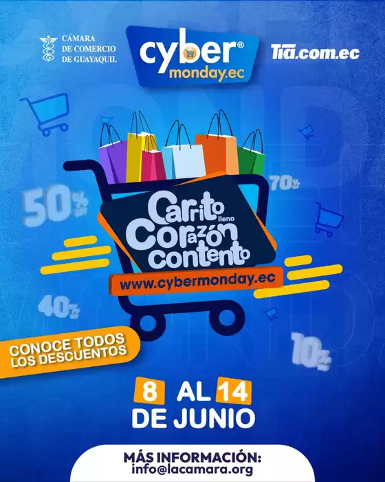 Catálogo Tia en La Troncal | Cyber Monday | 2026-06-10T00:00:00.000Z - 2026-06-14T00:00:00.000Z