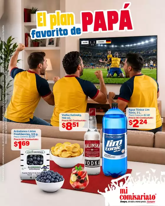 Catálogo Mi Comisariato en Guayllabamba | El plan favorito de Papa | 2026-06-11T00:00:00.000Z - 2026-06-30T00:00:00.000Z