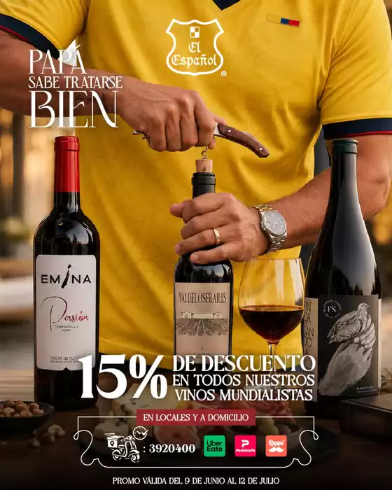 Catálogo El Español en Guayaquil | Papa sabe tratarse bien | 2026-06-11T00:00:00.000Z - 2026-06-12T00:00:00.000Z