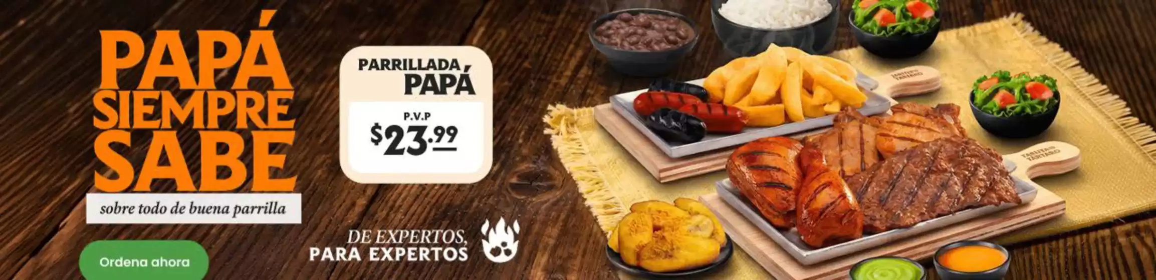Catálogo La tablita del tártaro en Guayaquil | Papa siempre sabe | 2026-06-11T00:00:00.000Z - 2026-06-30T00:00:00.000Z