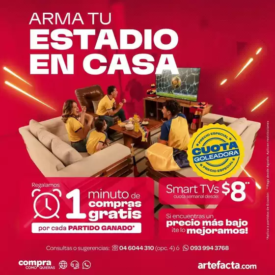 Catálogo Artefacta | Ofertas especiales atractivas para todos | 2026-06-11T00:00:00.000Z - 2026-06-25T00:00:00.000Z