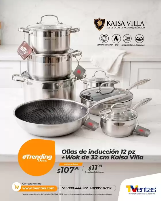 Catálogo TVentas | Excelente oferta para cazadores de gangas | 2026-06-12T00:00:00.000Z - 2026-06-14T00:00:00.000Z