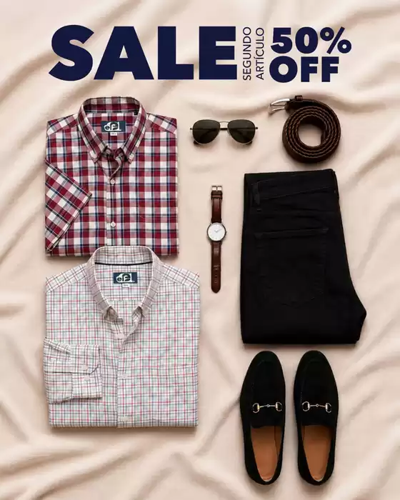 Catálogo Camisas Él | Sale segundo articulo 50%off | 2026-06-17T00:00:00.000Z - 2026-06-30T00:00:00.000Z