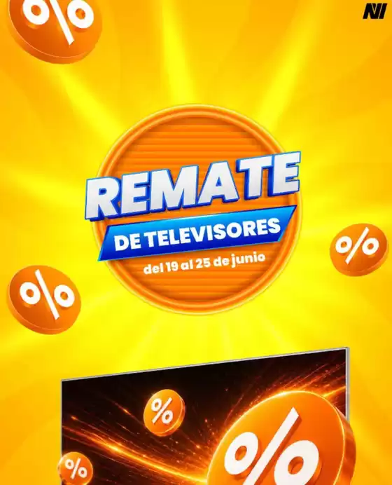 Catálogo Novicompu | Remate de televisores | 2026-06-18T00:00:00.000Z - 2026-06-25T00:00:00.000Z