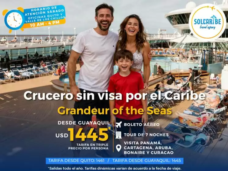 Catálogo Sol Caribe | Cruecero sin visa por el caribe | 2026-06-18T00:00:00.000Z - 2026-07-18T00:00:00.000Z