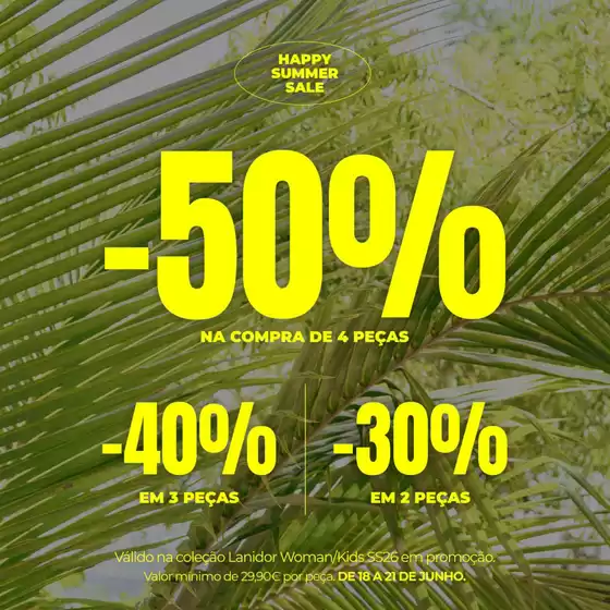 Catálogo Lanidor | Happy summer sale | 2026-06-18T00:00:00.000Z - 2026-06-21T00:00:00.000Z