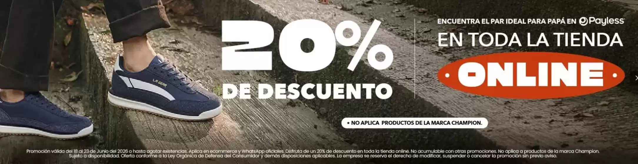 Catálogo Payless | El par ideal para Papa  | 2026-06-19T00:00:00.000Z - 2026-06-23T00:00:00.000Z