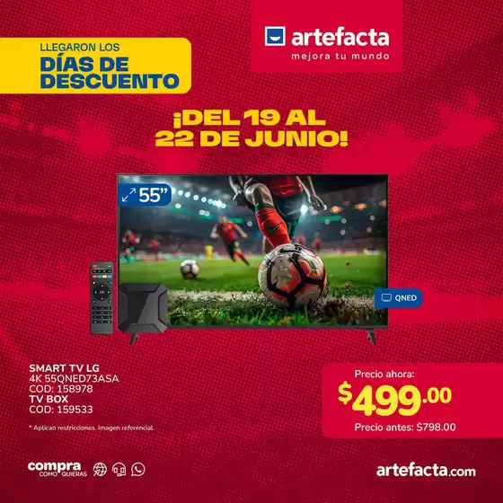 Catálogo Artefacta en Caluma Canton | Catálogo Artefacta | 2026-06-19T00:00:00.000Z - 2026-06-22T00:00:00.000Z