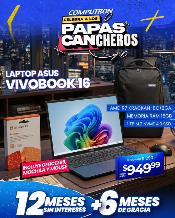 Catálogo Computron en Huaquillas | Papas cancheros | 2026-06-22T00:00:00.000Z - 2026-06-25T00:00:00.000Z