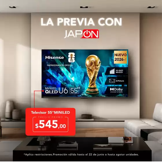 Catálogo Almacenes Japón | La previa con Japón | 2026-06-22T00:00:00.000Z - 2026-06-23T00:00:00.000Z