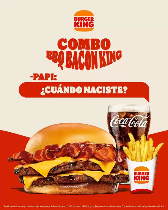 Catálogo Burger King | Combo Papi  | 2026-06-22T00:00:00.000Z - 2026-06-22T00:00:00.000Z