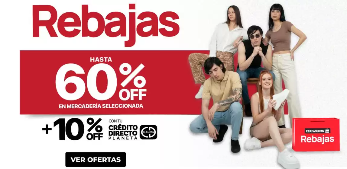 Catálogo ETAfashion | Rebajas  | 2026-06-23T00:00:00.000Z - 2026-07-18T00:00:00.000Z