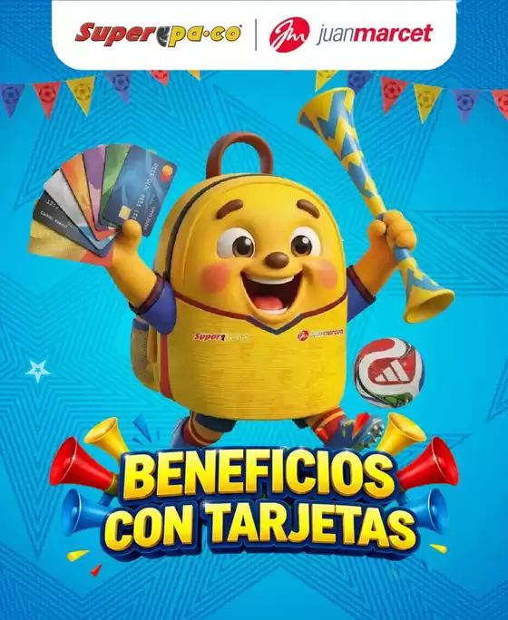 Catálogo Juan Marcet | Beneficios con tarjetas | 2026-06-23T00:00:00.000Z - 2026-07-19T00:00:00.000Z