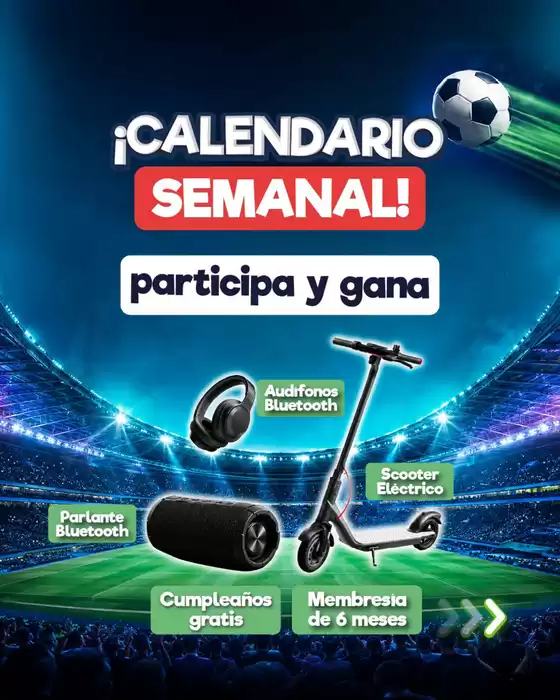 Catálogo Mr. Joy | Calendario semanal! | 2026-06-23T00:00:00.000Z - 2026-06-27T00:00:00.000Z