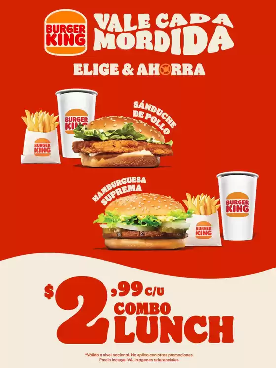 Catálogo Burger King | Vale cada mordida | 2026-06-23T00:00:00.000Z - 2026-07-18T00:00:00.000Z