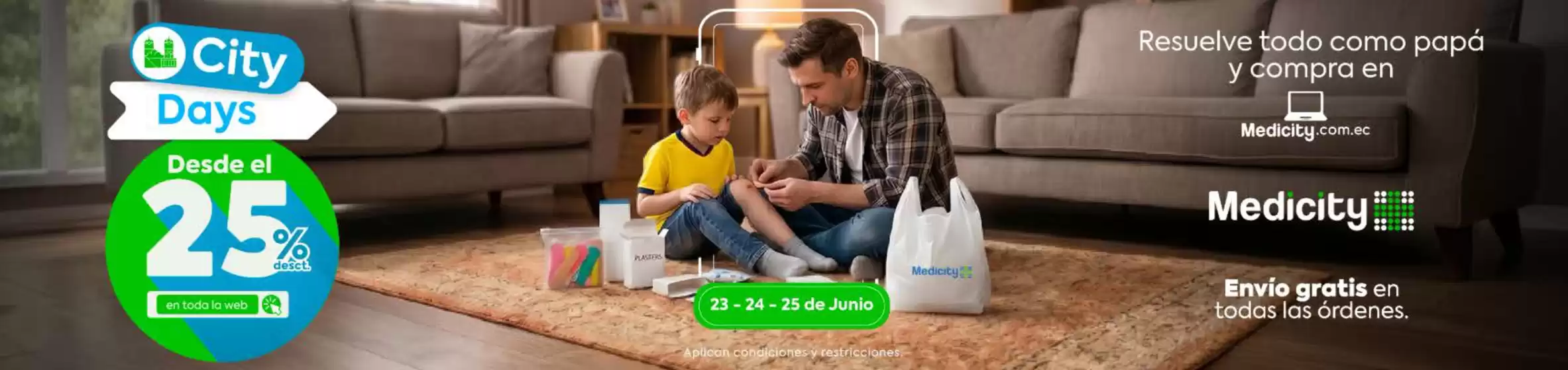 Catálogo Farmacias Medicity | Resuelve todo como papa | 2026-06-24T00:00:00.000Z - 2026-06-25T00:00:00.000Z