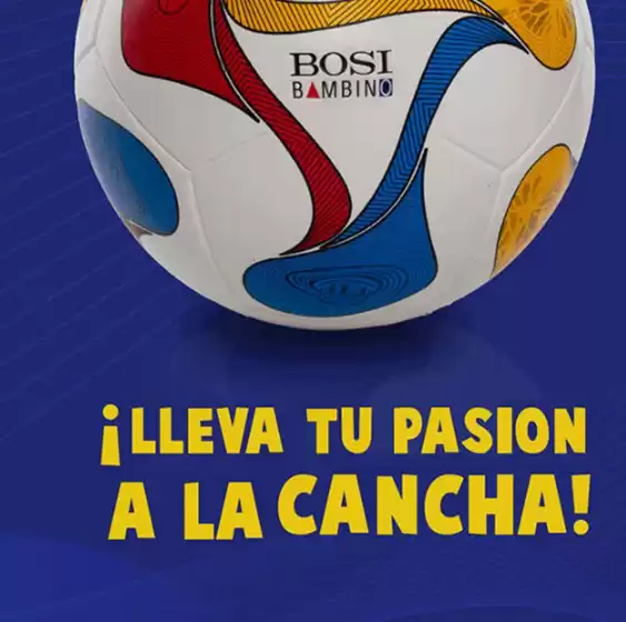 Catálogo Bosi | Lleva tu pasion a la cancha! | 2026-06-24T00:00:00.000Z - 2026-07-19T00:00:00.000Z