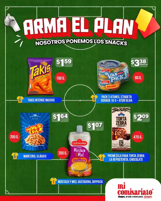 Catálogo Mi Comisariato | Arma el Plan  | 2026-06-25T00:00:00.000Z - 2026-07-18T00:00:00.000Z