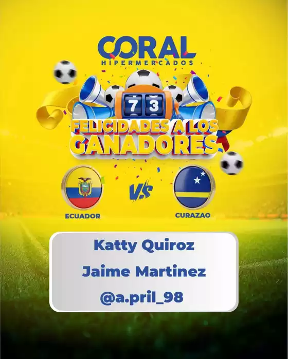 Catálogo Coral Hipermercados en San Pablo | Gangas y ofertas actuales | 2026-06-25T00:00:00.000Z - 2026-07-09T00:00:00.000Z