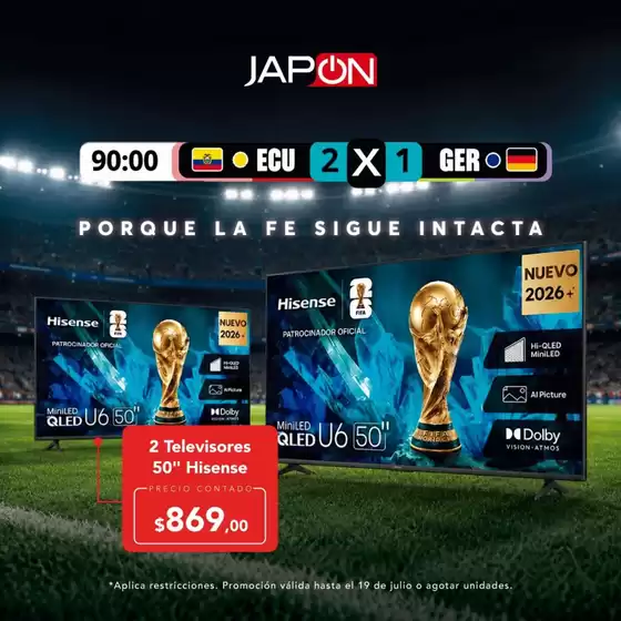 Catálogo Almacenes Japón | Porque la fe sigue intacta  | 2026-06-26T00:00:00.000Z - 2026-07-19T00:00:00.000Z