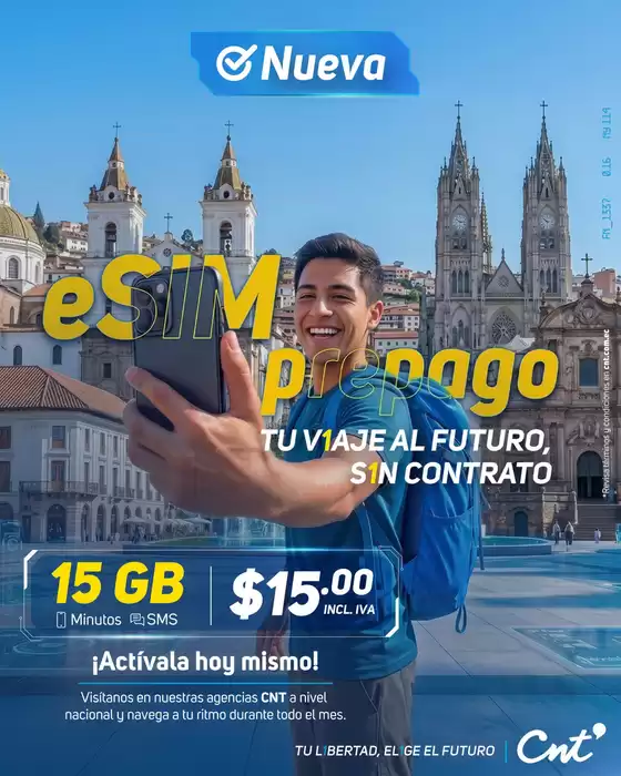 Catálogo CNT en Pelileo | Esim prepago  | 2026-06-26T00:00:00.000Z - 2026-07-18T00:00:00.000Z