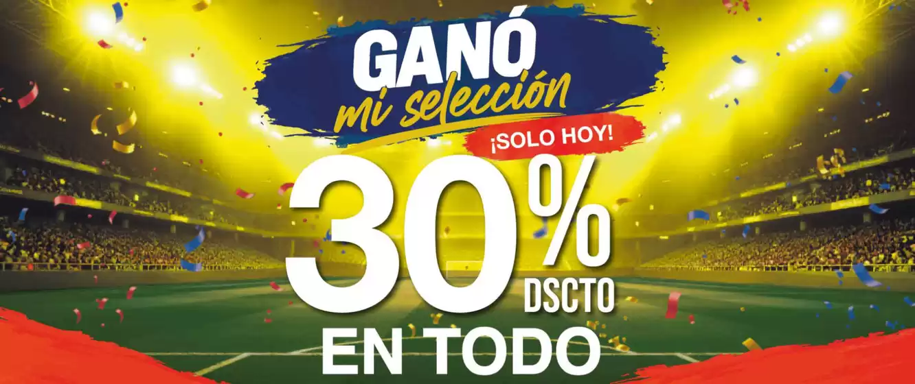 Catálogo Pinto en Duran | Gano mi seleccion 30% dscto en todo  | 2026-06-26T00:00:00.000Z - 2026-06-26T00:00:00.000Z