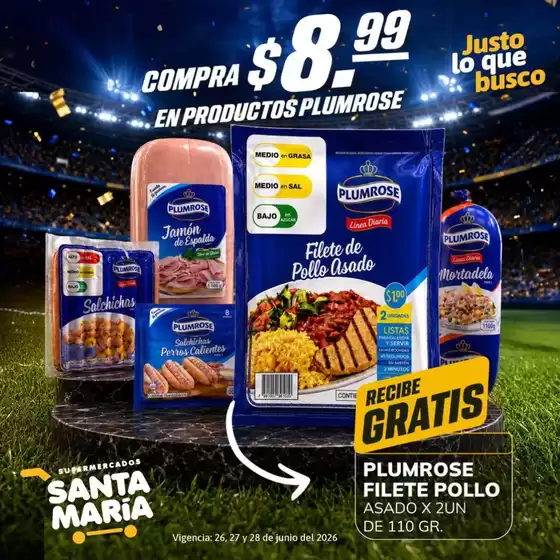 Catálogo Santa Maria en Conocoto | Catálogo Santa Maria | 2026-06-26T00:00:00.000Z - 2026-06-28T00:00:00.000Z