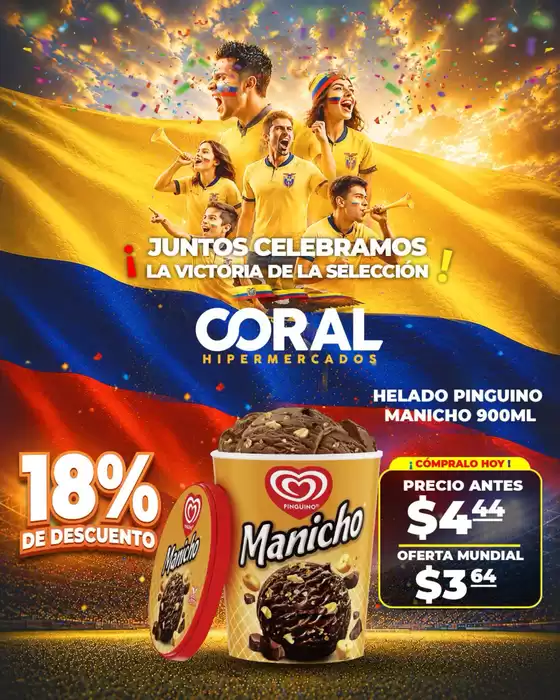 Catálogo Coral Hipermercados | Juntos celebramos la victoria de la seleccion  | 2026-06-29T00:00:00.000Z - 2026-06-30T00:00:00.000Z