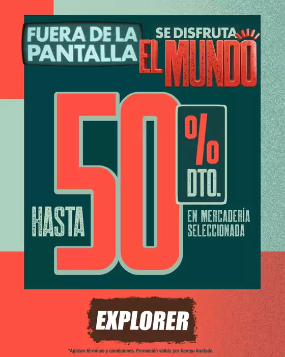 Catálogo Explorer Ecuador | Fuera de la pantalla se disfruta el mundo  | 2026-06-30T00:00:00.000Z - 2026-07-18T00:00:00.000Z