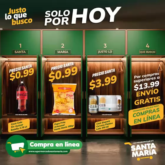 Catálogo Santa Maria | Solo por hoy! | 2026-06-30T00:00:00.000Z - 2026-06-30T00:00:00.000Z