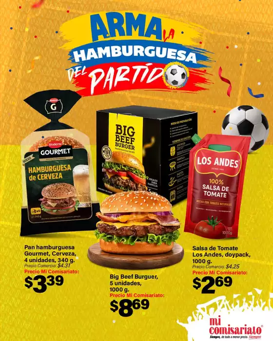Catálogo Mi Comisariato en Pichincha | Partido | 2026-07-01T00:00:00.000Z - 2026-07-31T00:00:00.000Z
