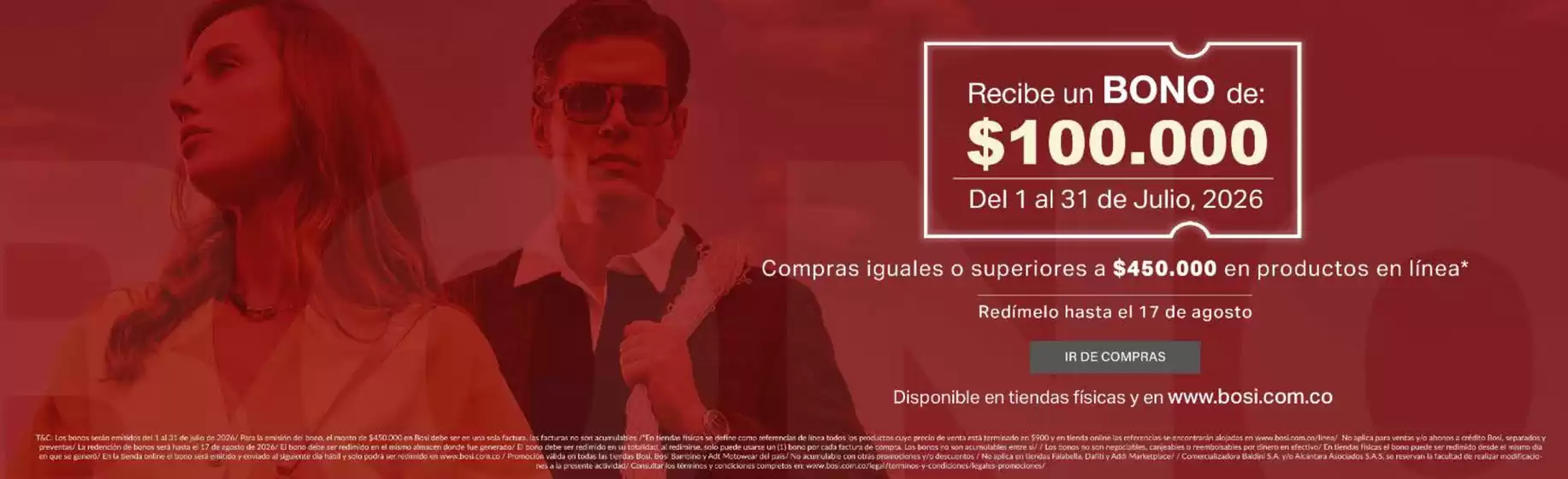 Catálogo Bosi | Recibe un bono de $100.000 | 2026-07-02T00:00:00.000Z - 2026-07-17T00:00:00.000Z