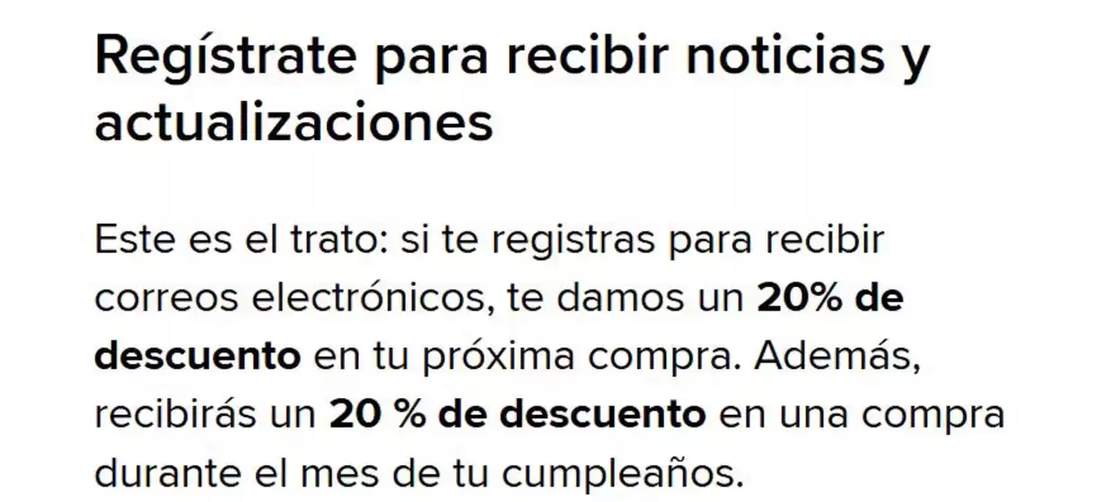 Catálogo Converse | Registrate para recibir noticias y actualizaciones | 2026-07-02T00:00:00.000Z - 2026-09-30T00:00:00.000Z