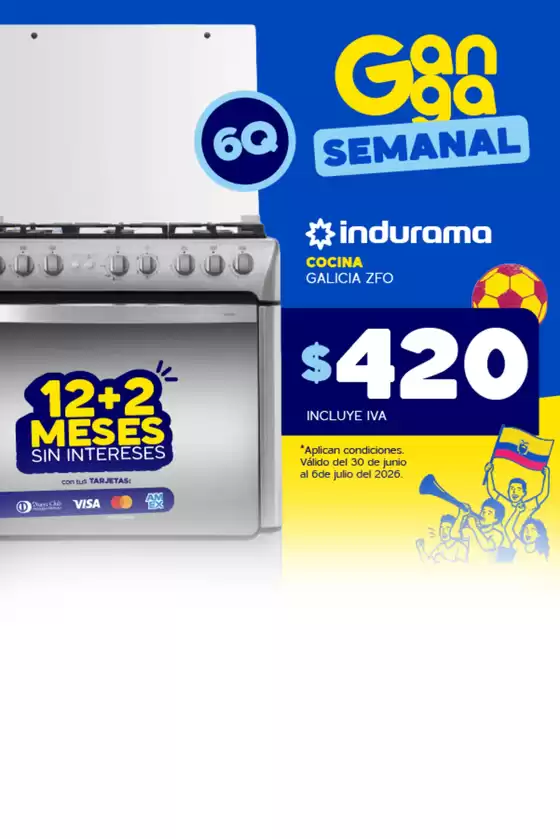 Catálogo Almacenes La Ganga en Colta | Excelente oferta para cazadores de gangas | 2026-06-30T00:00:00.000Z - 2026-07-06T00:00:00.000Z