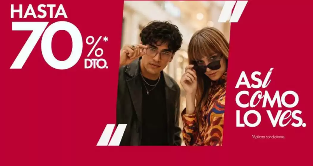 Catálogo Óptica Los Andes | Hasta 70% dto  | 2026-07-03T00:00:00.000Z - 2026-07-25T00:00:00.000Z