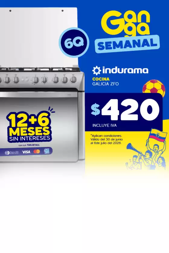 Catálogo Almacenes La Ganga en Catacocha | Excelente oferta para todos los clientes | 2026-06-30T00:00:00.000Z - 2026-07-06T00:00:00.000Z