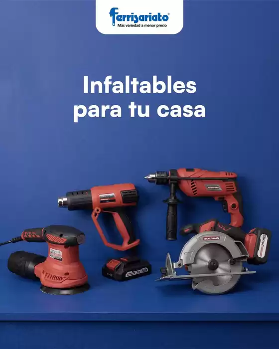 Catálogo Ferrisariato | Ofertas principales para todos los cazadores de gangas | 2026-07-04T00:00:00.000Z - 2026-07-18T00:00:00.000Z