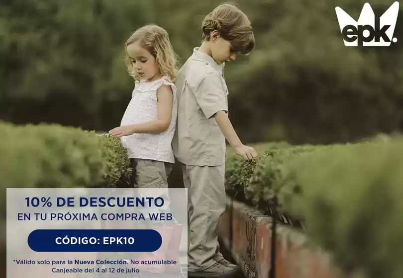 Catálogo EPK en Sangolquí | 10% de descuento en tu proxima compra web | 2026-07-06T00:00:00.000Z - 2026-07-12T00:00:00.000Z