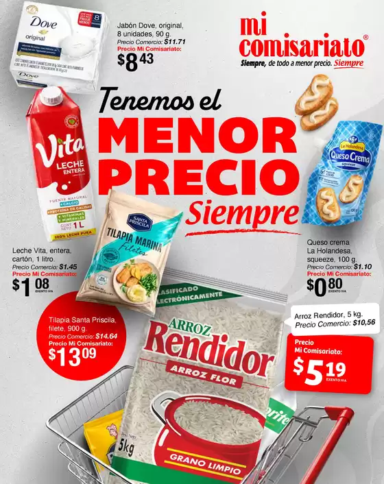 Catálogo Mi Comisariato | Nuestras mejores gangas | 2026-07-11T00:00:00.000Z - 2026-07-25T00:00:00.000Z
