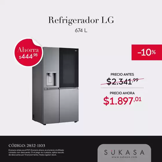 Catálogo Sukasa | Ahorra ahora con nuestras ofertas | 2026-07-12T00:00:00.000Z - 2026-07-26T00:00:00.000Z