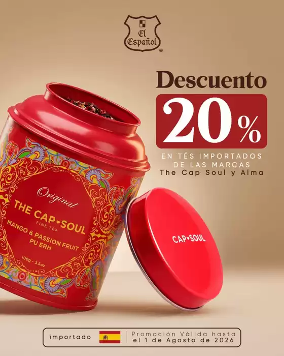 Catálogo El Español en Machala | 20%dscto | 2026-07-13T00:00:00.000Z - 2026-08-01T00:00:00.000Z