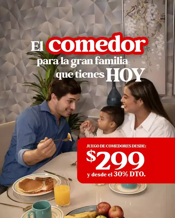 Catálogo Muebles el Bosque en Pujilí | EI comedor para la gran familia que tienes HOY | 2026-07-13T00:00:00.000Z - 2026-07-31T00:00:00.000Z