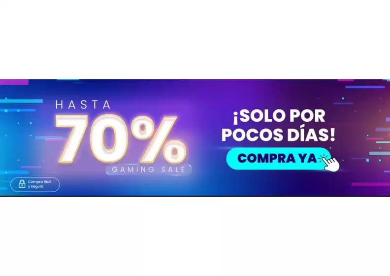 Catálogo Super Paco en Conocoto | Hasta 70% compra ya gaming sale | 2026-07-13T00:00:00.000Z - 2026-07-31T00:00:00.000Z